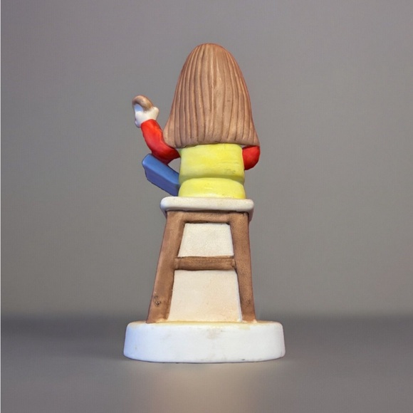 Cathy Vintage 1982 Cartoon Figurine Donuts The Legs Can’t Accelerate When The - Picture 2 of 3